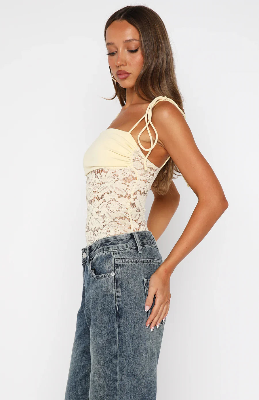 Tansy Lace Top